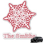 Snowflakes Graphic Car Decal (Personalized)