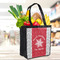 Snowflakes Grocery Bag - LIFESTYLE