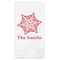 Snowflakes Guest Napkin - Front View