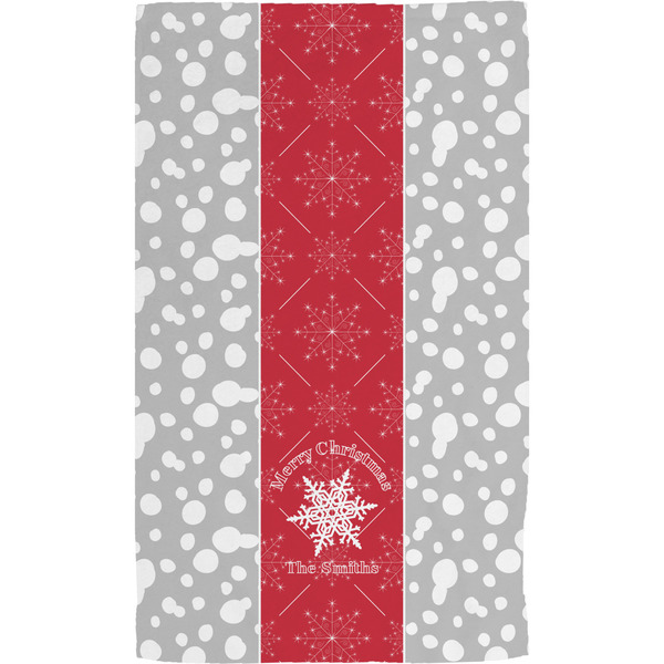 Snowflakes Hand Towel (Personalized) Full