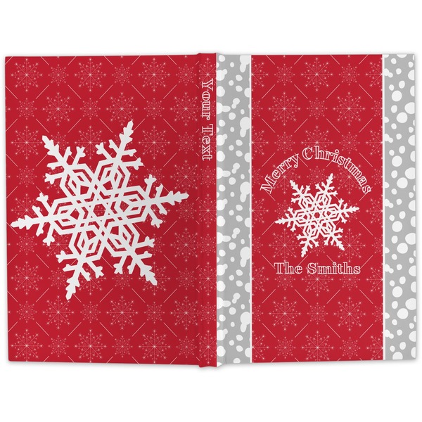 Snowflakes Hard Cover Journal - Apvl