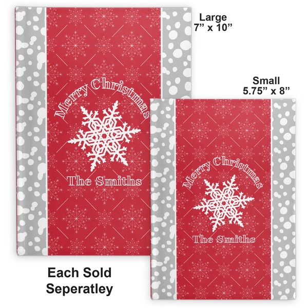 Snowflakes Hard Cover Journal - Compare