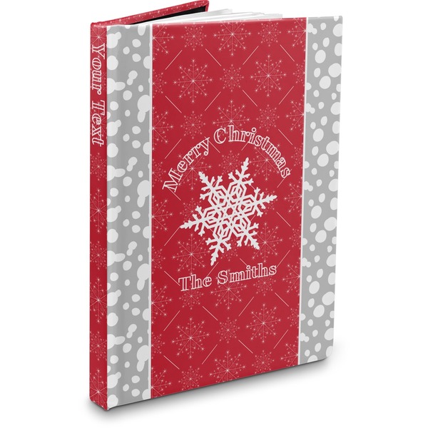 Custom Snowflakes Hardbound Journal (Personalized)