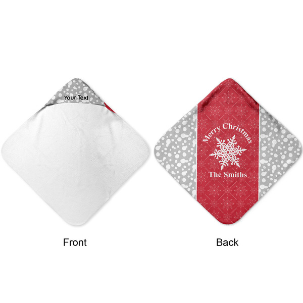 Snowflakes Hooded Baby Towel- Approval