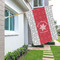 Snowflakes House Flags - Double Sided - LIFESTYLE