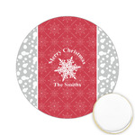 Snowflakes Printed Cookie Topper - 2.15" (Personalized)