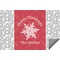 Snowflakes Indoor / Outdoor Rug - 3'x5' (Personalized)