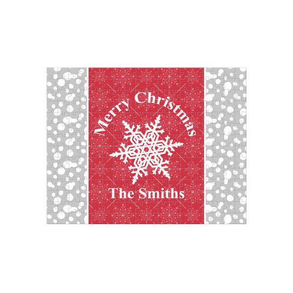 Custom Snowflakes 252 pc Jigsaw Puzzle (Personalized)