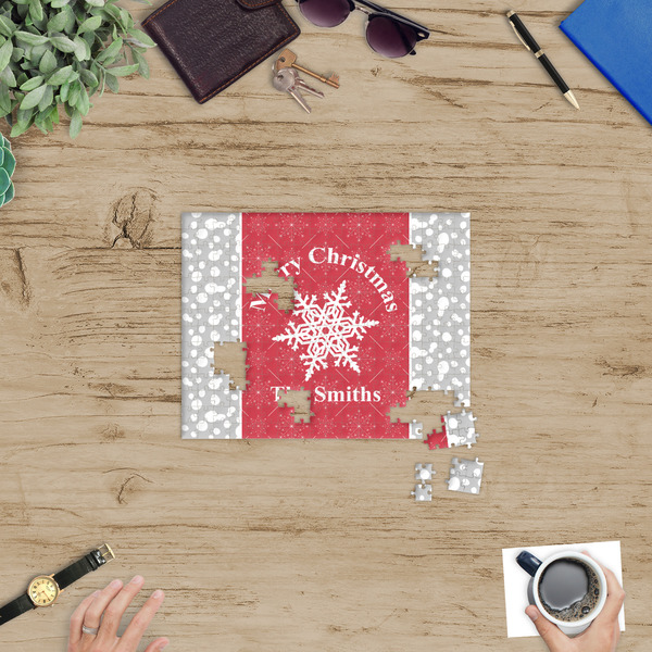 Snowflakes Jigsaw Puzzle 252 Piece - In Context