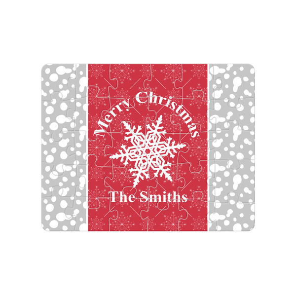 Custom Snowflakes Jigsaw Puzzles (Personalized)