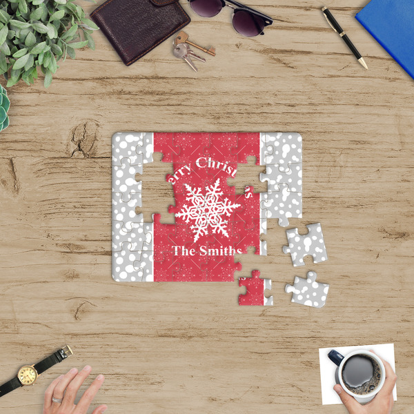 Snowflakes Jigsaw Puzzle 30 Piece - In Context