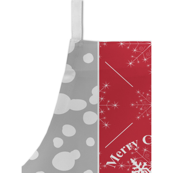 Snowflakes Kid's Aprons - Detail