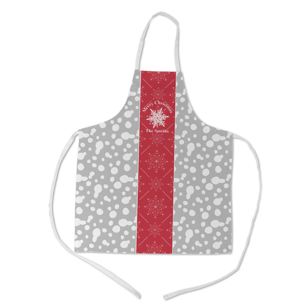 Custom Snowflakes Kid's Apron w/ Name or Text
