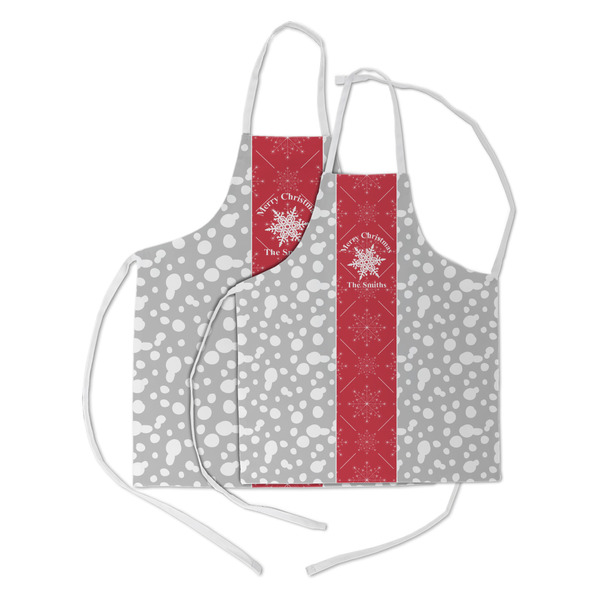 Snowflakes Kid's Aprons - Parent - Main