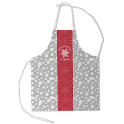 Snowflakes Kid's Apron - Small (Personalized)