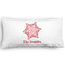 Snowflakes Pillow Case - King - Graphic (Personalized)