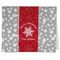 Snowflakes Kitchen Towel - Poly Cotton w/ Name or Text