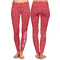 Snowflakes Ladies Leggings - Front and Back