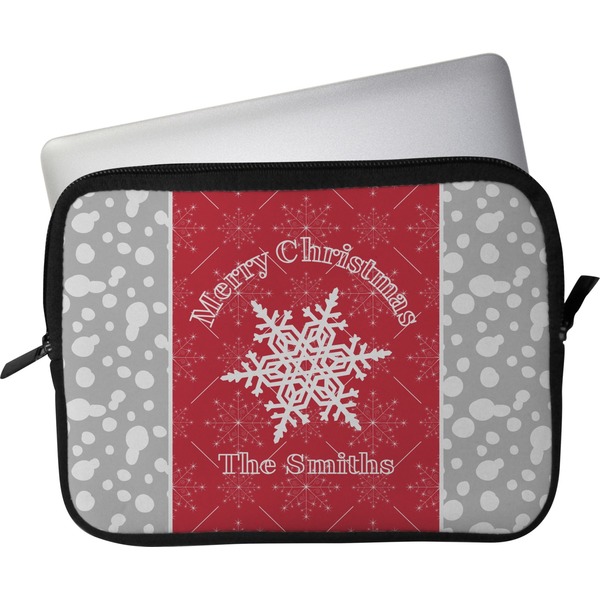 Custom Snowflakes Laptop Sleeve / Case - 15" (Personalized)