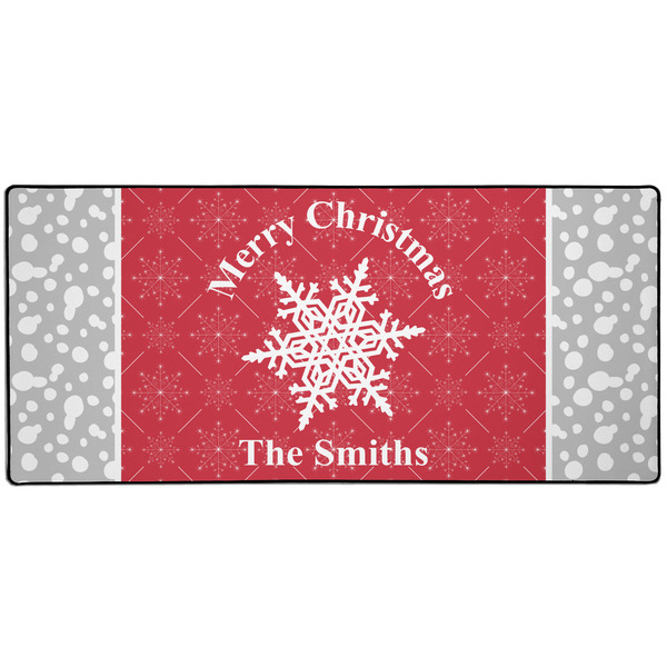 Custom Snowflakes Gaming Mouse Pad (Personalized)