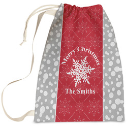 Snowflakes Laundry Bag (Personalized)
