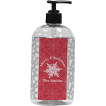 Snowflakes Plastic Soap / Lotion Dispenser (Personalized)