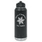Snowflakes Laser Engraved Water Bottles - Front View