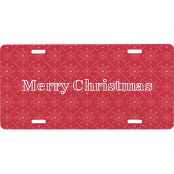 Snowflakes Front License Plate (Personalized)