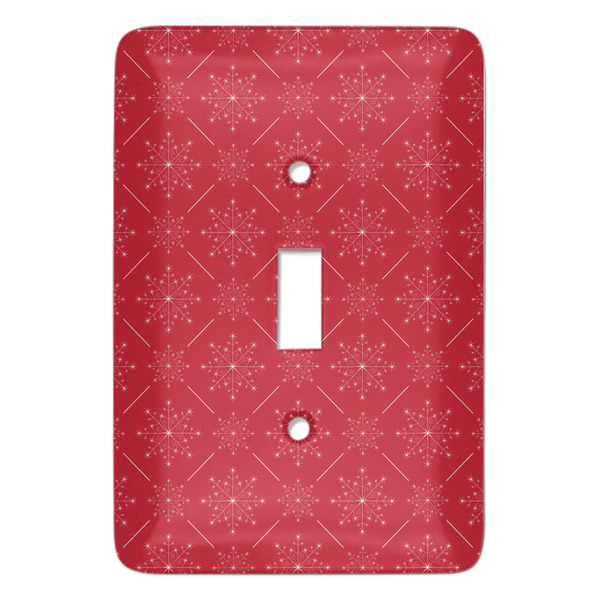 Custom Snowflakes Light Switch Cover