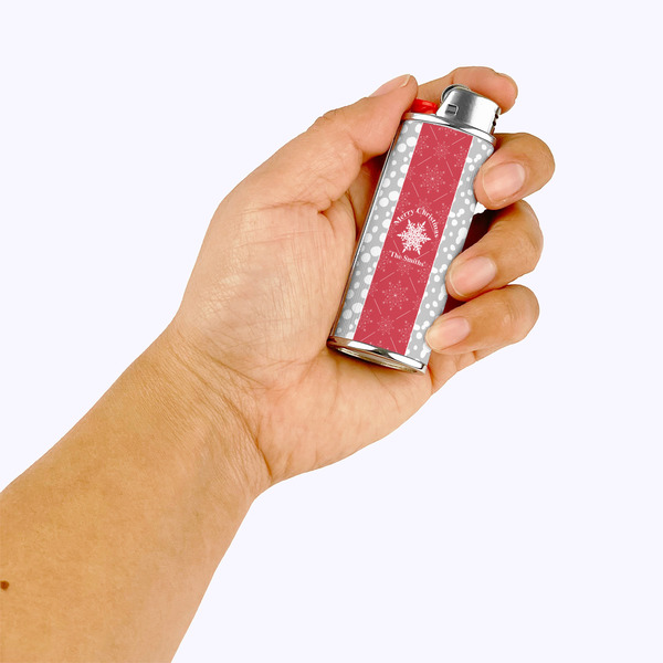 Snowflakes Lighter Case - LIFESTYLE