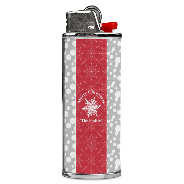 Custom Snowflakes Case for BIC Lighters (Personalized)