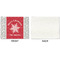 Snowflakes Linen Placemat - APPROVAL Single (single sided)