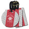 Snowflakes Luggage Tags - 3 Shapes Availabel