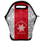 Snowflakes Lunch Bag - Front