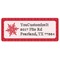 Snowflakes Return Address Labels (Personalized)