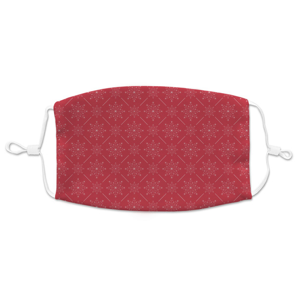 Custom Snowflakes Adult Cloth Face Mask - XLarge