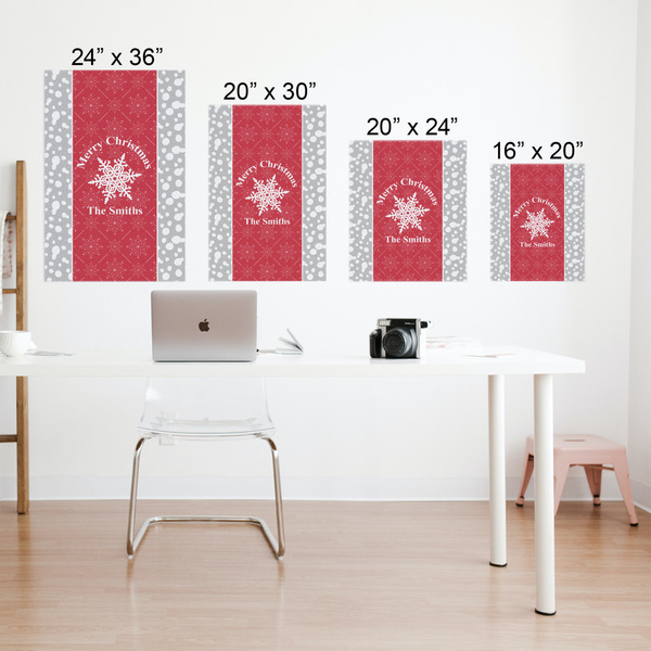 Snowflakes Matte Poster - Sizes