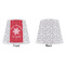 Snowflakes Poly Film Empire Lampshade - Approval