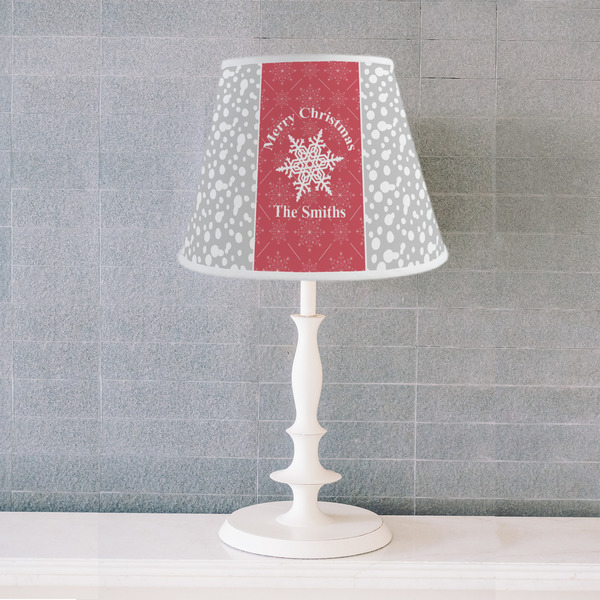 Snowflakes Poly Film Empire Lampshade - Lifestyle