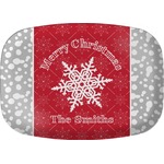 Snowflakes Melamine Platter (Personalized)