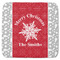 Snowflakes Memory Foam Bath Mat - 48"x48" (Personalized)