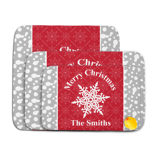 Snowflakes Memory Foam Bath Mat - MAIN PARENT