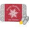Snowflakes Memory Foam Bath Mat (Personalized)