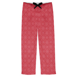 Snowflakes Mens Pajama Pants (Personalized)