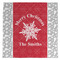 Snowflakes Microfiber Dish Towel (Personalized)