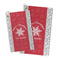 Snowflakes Microfiber Golf Towel (Personalized)