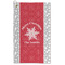 Snowflakes Microfiber Golf Towels - FRONT