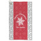 Snowflakes Microfiber Golf Towel (Personalized)