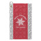 Snowflakes Microfiber Golf Towels - Small - FRONT