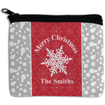 Snowflakes Rectangular Coin Purse (Personalized)